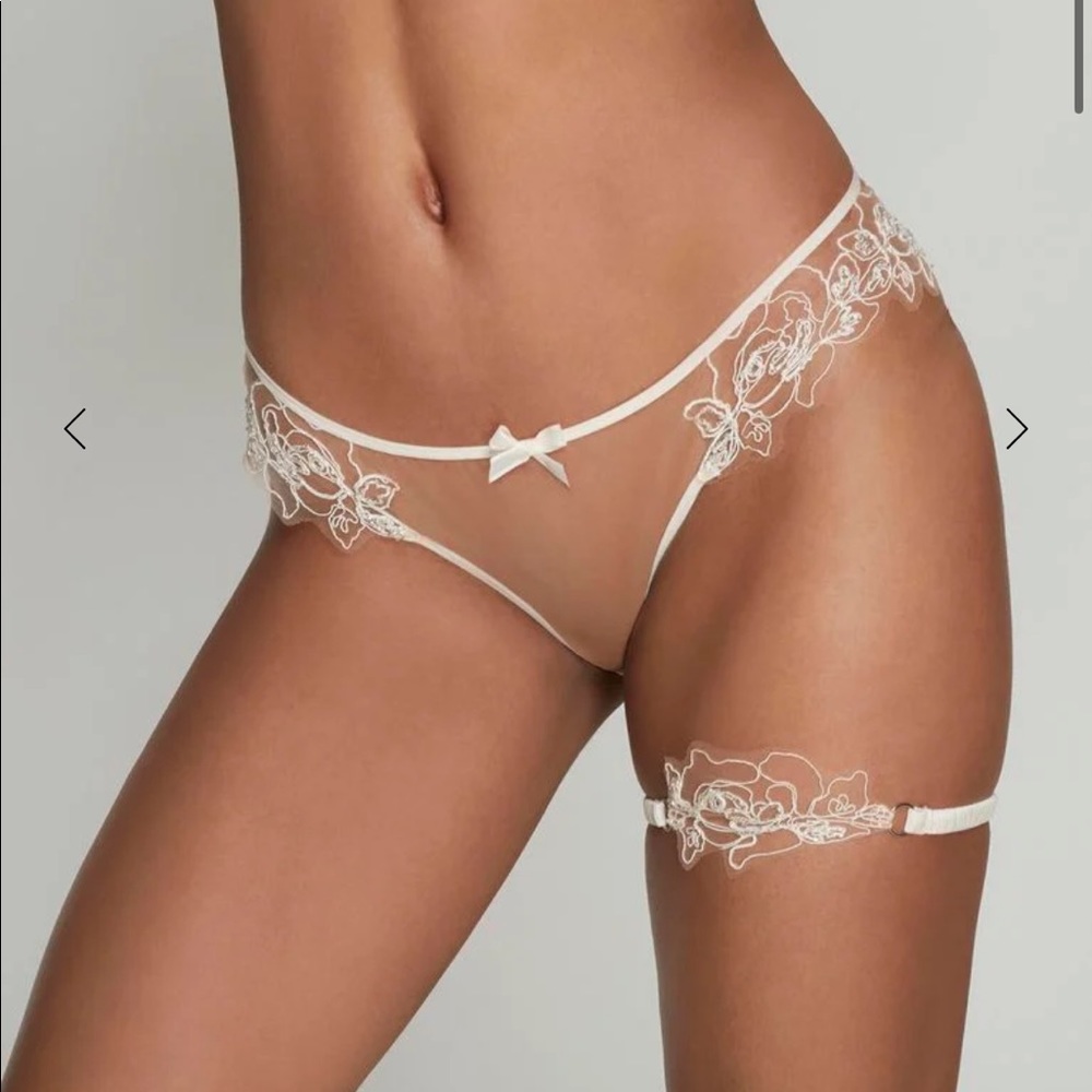 Agent Provocateur Lindie Brief sand/ivory size AP5 new !